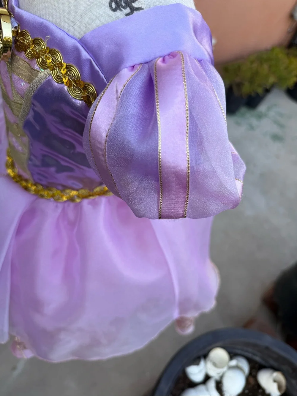 Rapunel Princess Dress-Up Costume for Kids - Picture 6 of 7